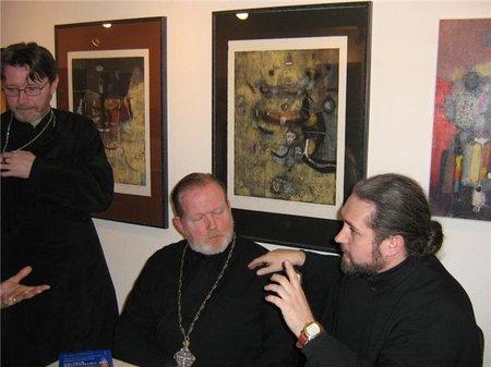 Archiyereyski Namestnik LYUBOMIR (Berlin), Protoyerey STEFAN (Bonn), Archimandrit IOAN (Wien)