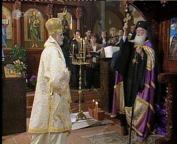 CHRISTUS IST AUFERSTANDEN, Segnung durch Metropolitan Bischof SIMEON